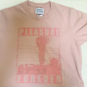 GENERAL ADMISSION PINK gRAPHIC TEE SHIRT XS EUC